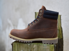 timberland double collar